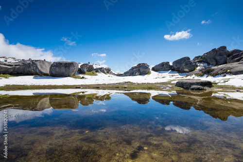 Castle hill Limestone formations at Castle hill, Southern Alps,