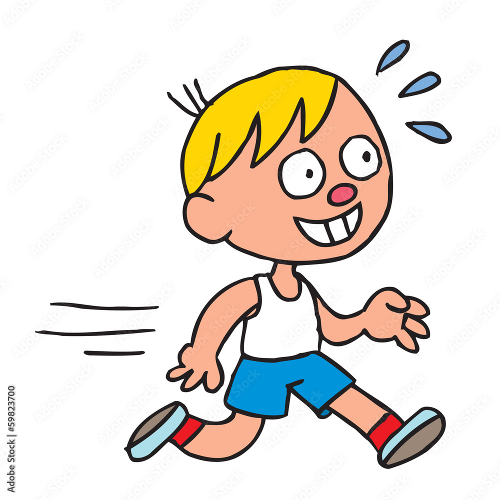 boy running boy running