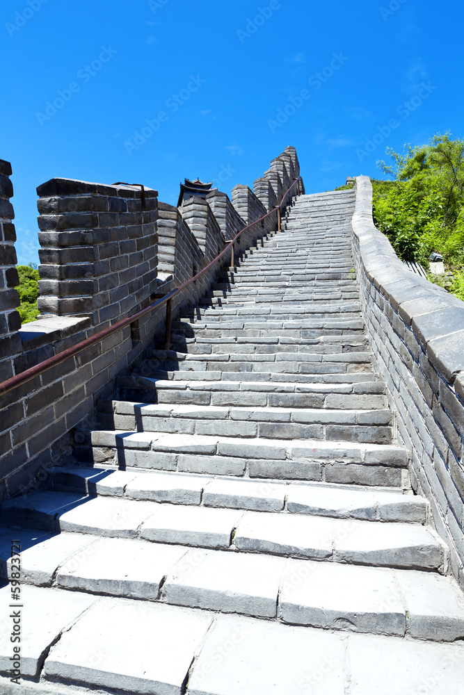 Naklejka premium Great Wall of China