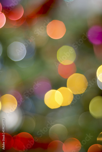 Christmas lights background