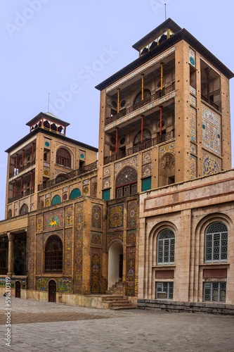 Golestan palace in Tehran, Iran