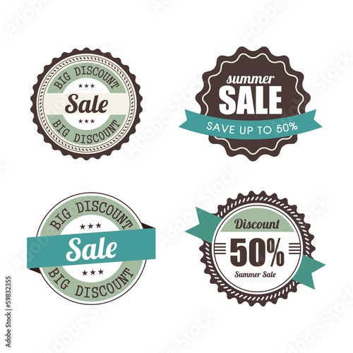big sale labels