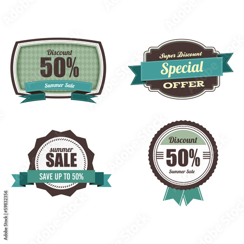 big sale labels