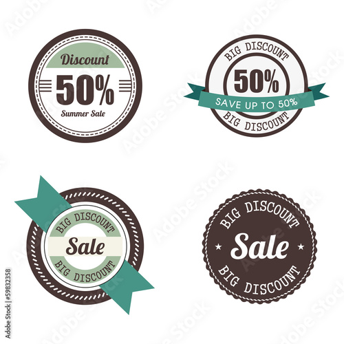 big sale labels