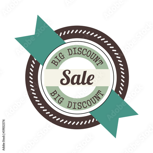 big sale label