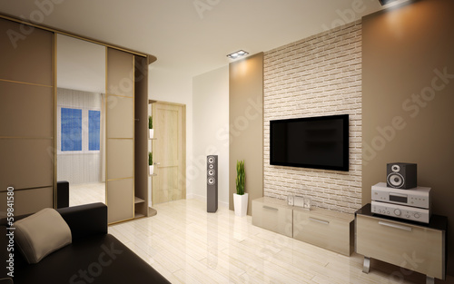 interior Design. Modern living room