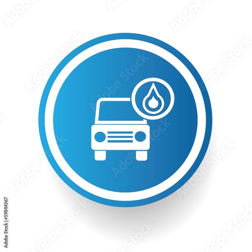 Oil car service symbol,vector