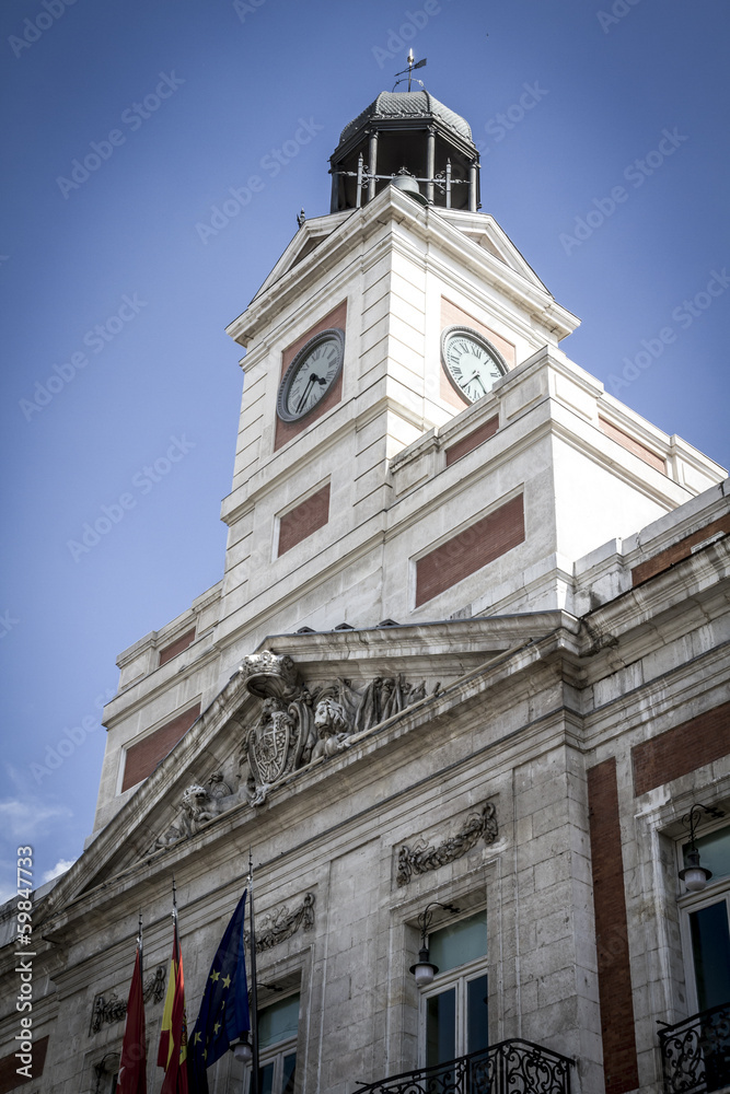 Puerta del Sol, Image of the city of Madrid, its characteristic