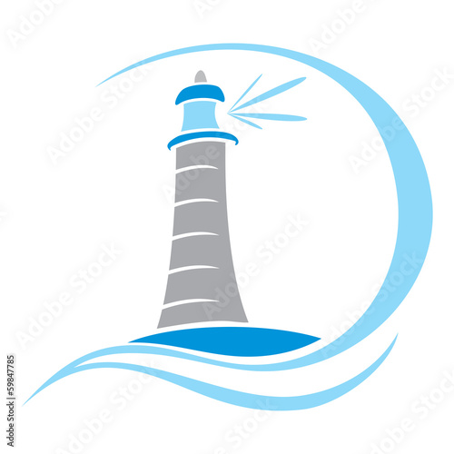 Lighthouse symbol