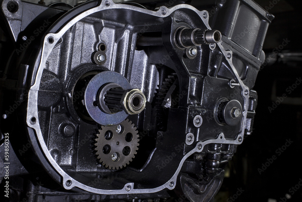open motorcycle engine repair