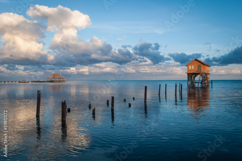 Home on the Ocean in Ambergris Caye Belize