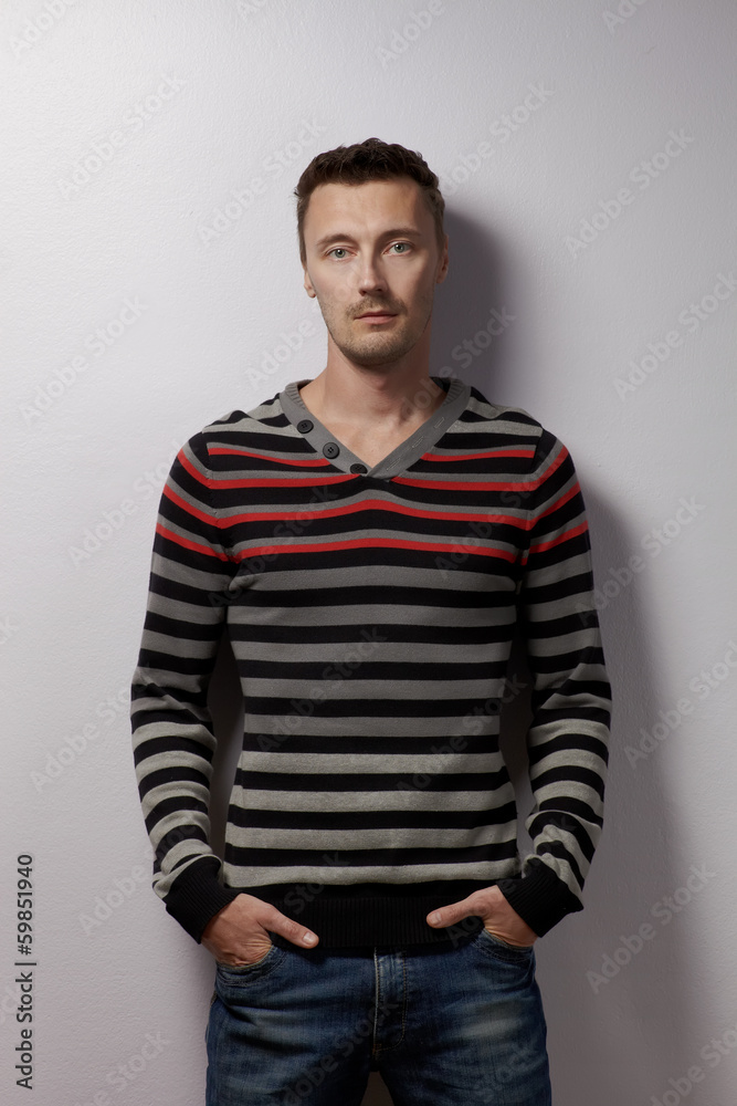 Mans fashion portrait a Mans fashion portrait a