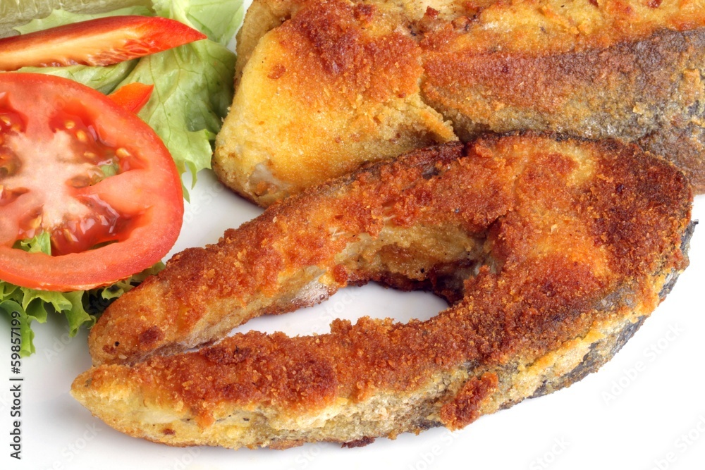Polish the Christmas fried carp Polish the Christmas fried carp