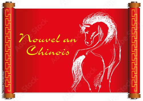 Nouvel an Chinois - Cheval