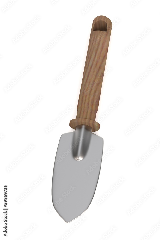 realistic 3d render of garden tool realistic 3d render of garden tool