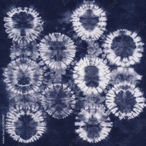 Obraz na płótnie material dyed batik