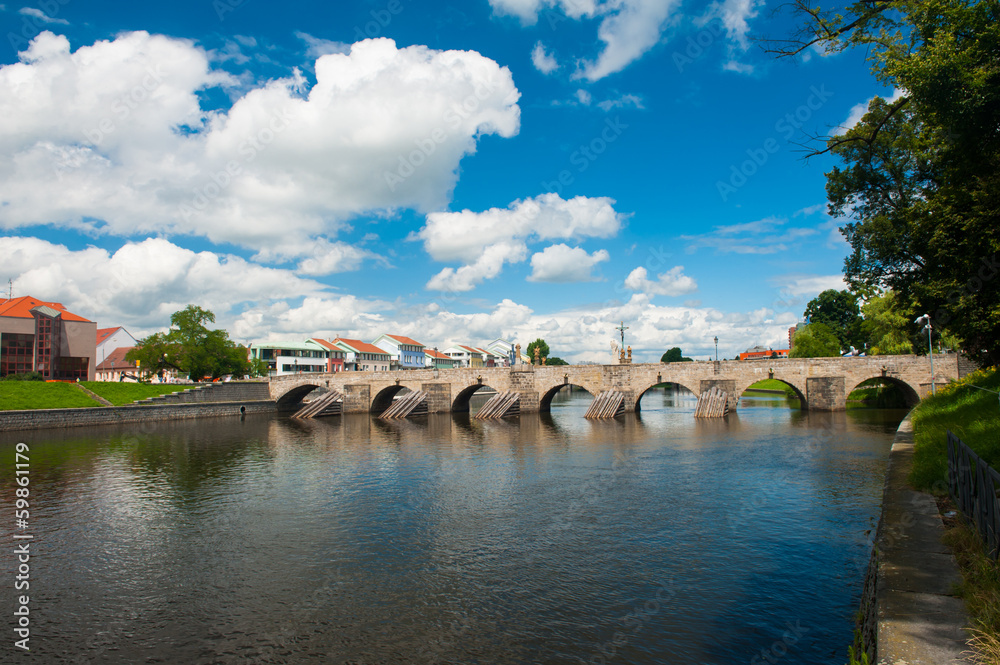 Fototapeta premium Bridge in Pisek
