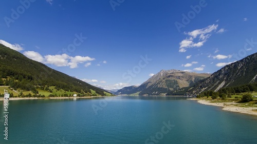 timelapse - Reschensee, Reschen, rescia