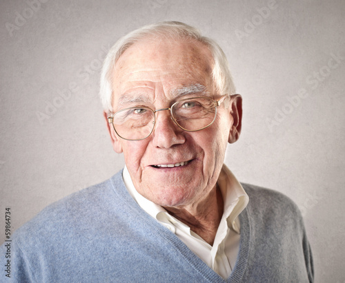Portrait of Old Man photo