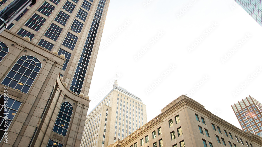 Fototapeta premium Boston Skyscrapers 