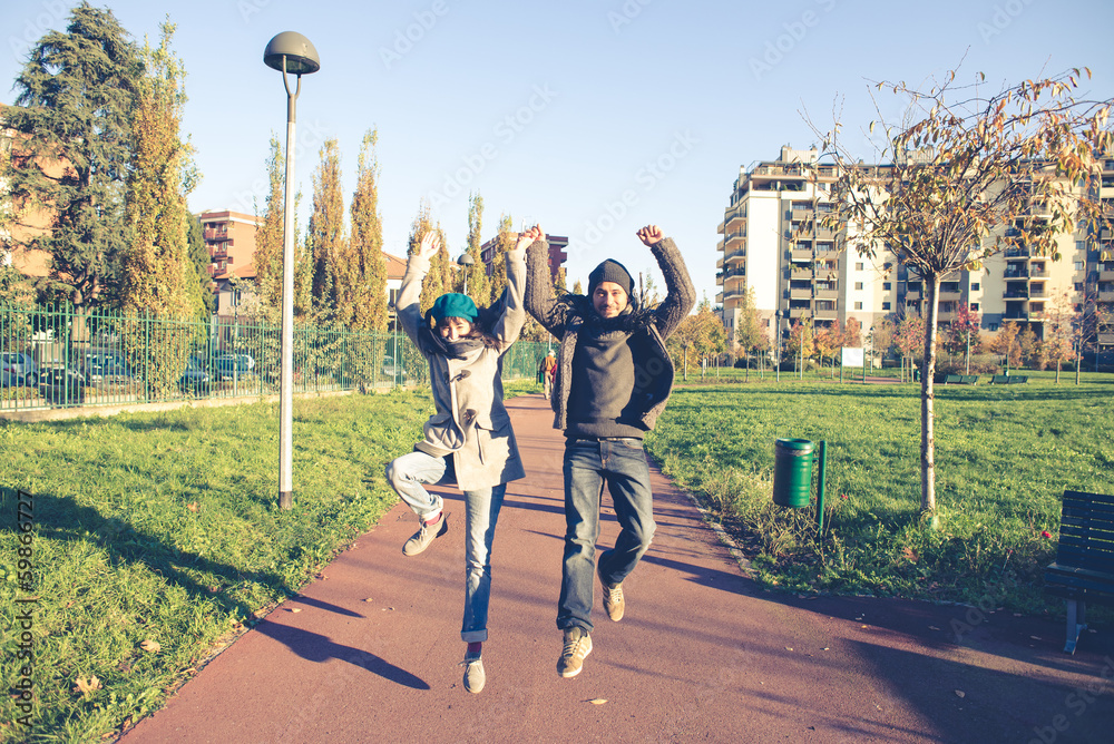 Obraz premium couple in love