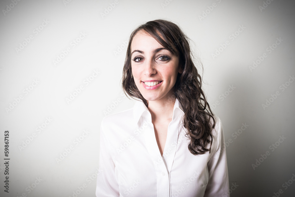 Obraz premium beautiful young businesswoman