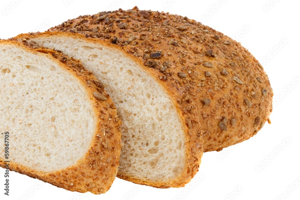 homemade bread with sesame and sunflower seeds homemade bread with sesame and sunflower seeds