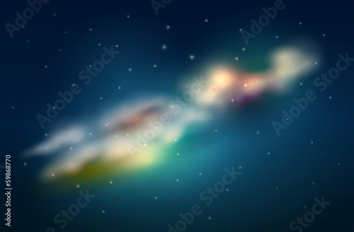 Space clouds