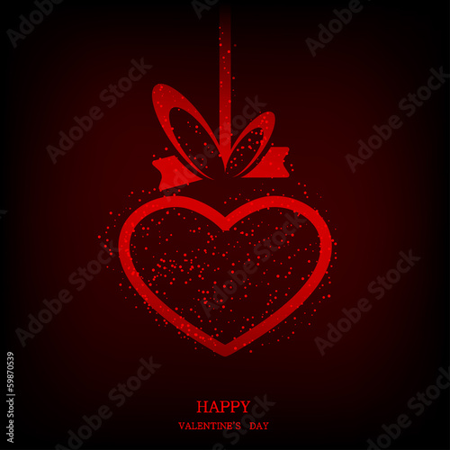 Vector valentines day background. Eps10