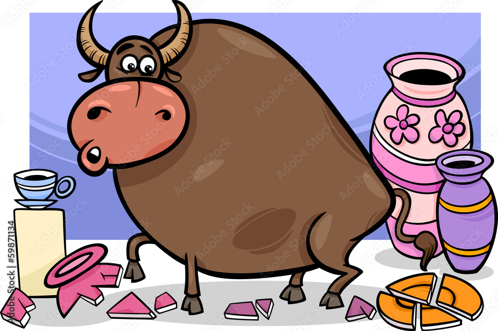 bull in a china shop cartoon bull in a china shop cartoon