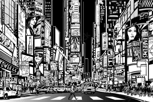 Obraz Nowy Jork nocą