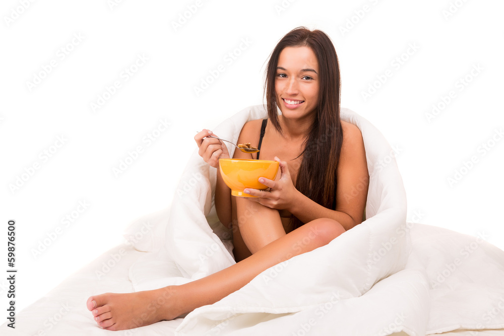 Breakfast in bed Breakfast in bed