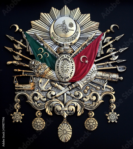 Ottoman Empire Emblem , ( Old Turkish Symbol ) photo