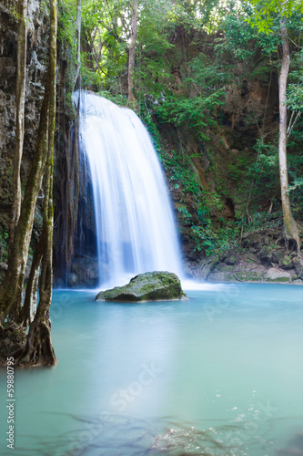 Erawan waterfall National Park Kanjanaburi Thailand