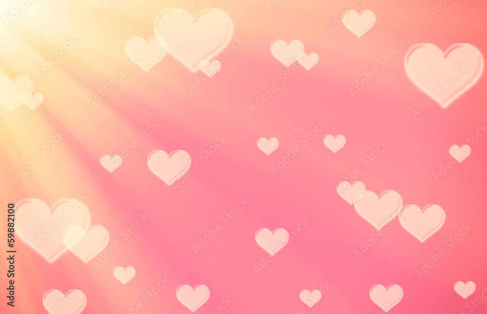 background hearts
