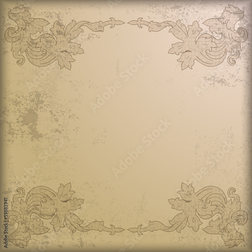Vintage Background Heraldic