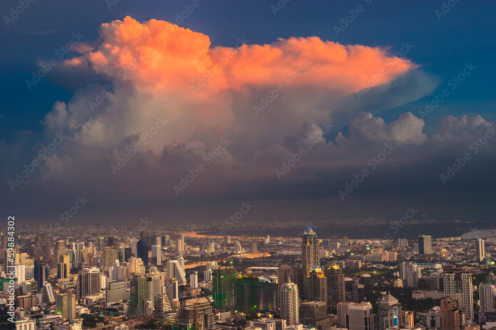 Fototapeta premium Bangkok city