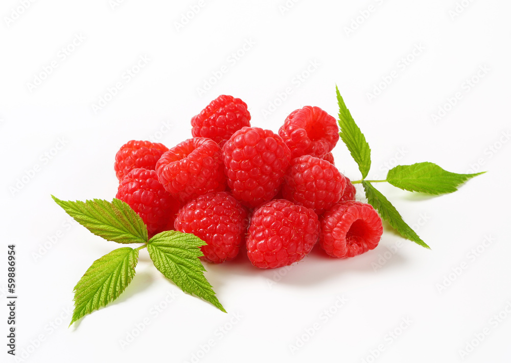 Fresh raspberries Fresh raspberries