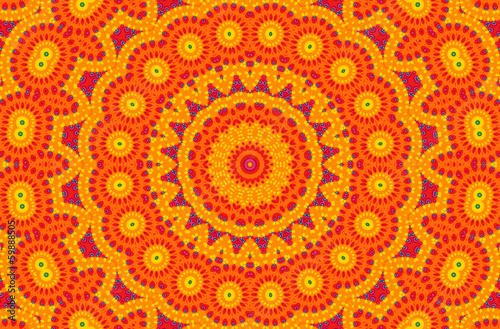 Abstract bright pattern