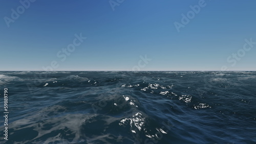 Wallpaper Mural Hohe Wellen auf dem Meer Torontodigital.ca