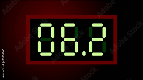 Countdown digital