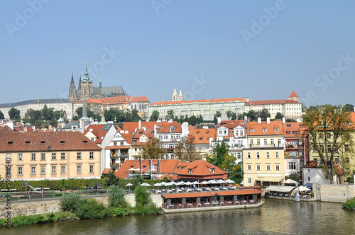 The view on the old Prague