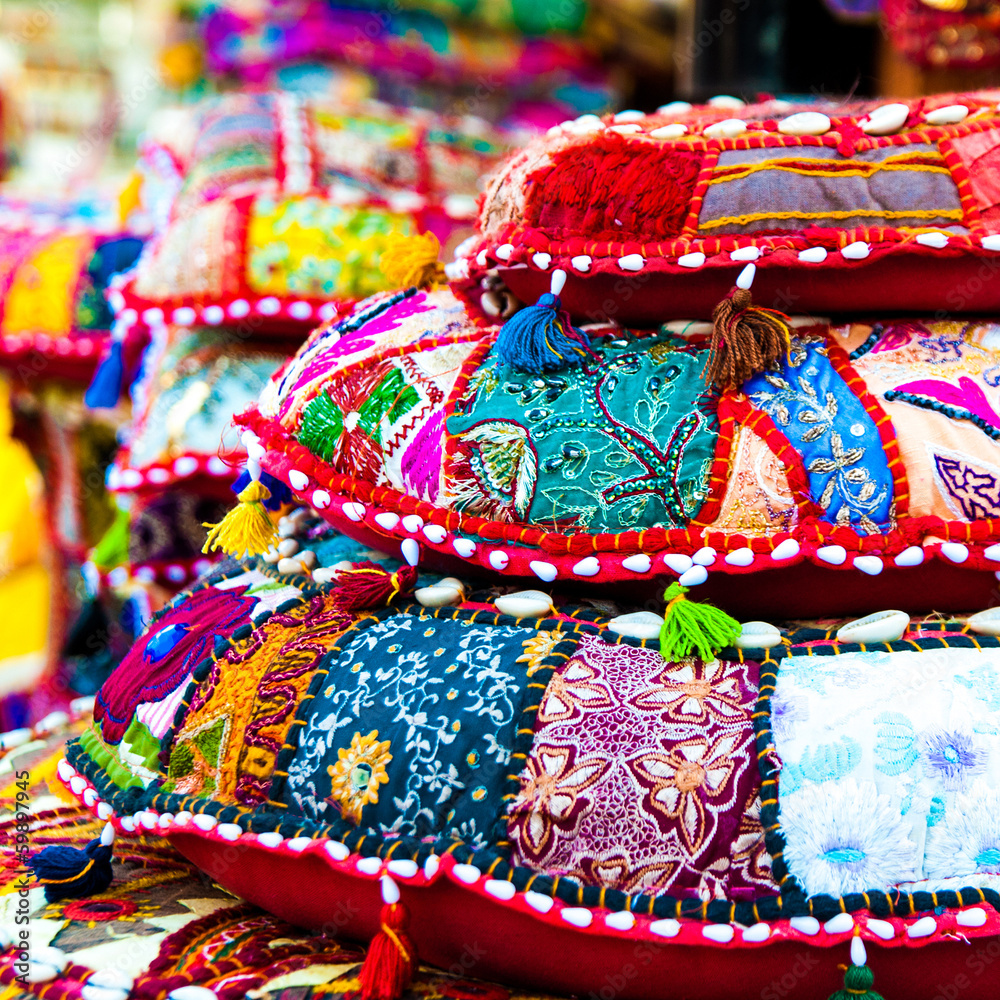 Naklejka premium Global Village.