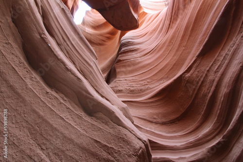 Details of textures in Lower Antelope Canyon