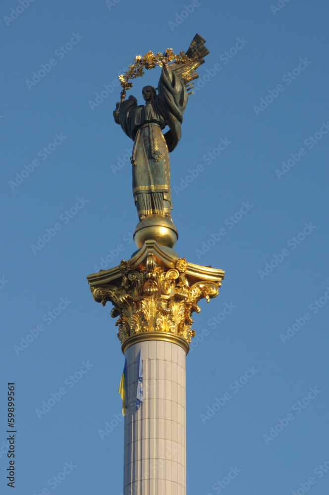 Independence monument in Kiev