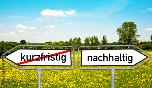 Kurzfristig - Nachhaltig photo