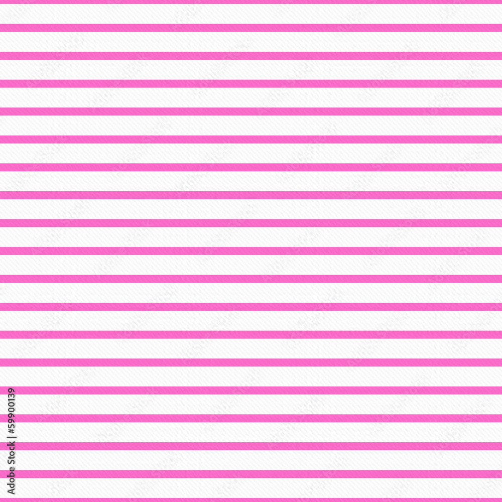 Thin Bright Pink and White Horizontal Striped Textured Fabric Ba Thin Bright Pink and White Horizontal Striped Textured Fabric Ba