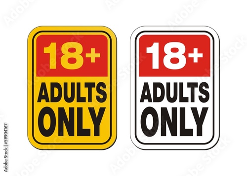 18 plus for adults only