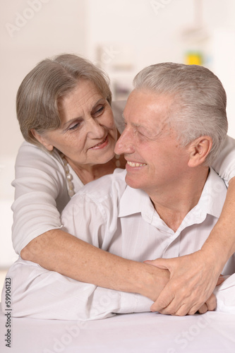 Portrait of a happy senior couple.