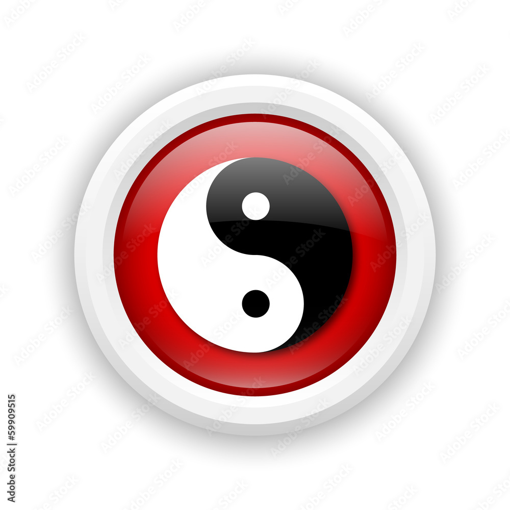 Ying yang icon Ying yang icon